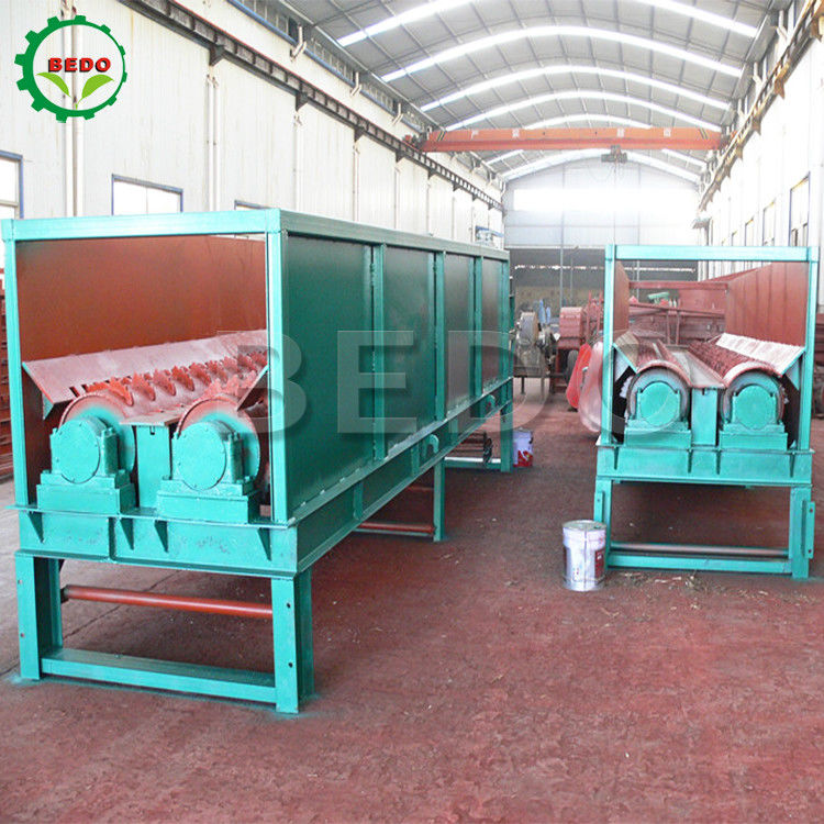 6M Double Roller Timber Tree Peeling Machine Wood Debarking Machine