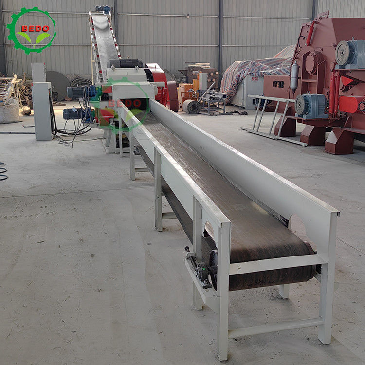55 kW 590 U/min kommerzielle Holzzerkleinerungsmaschine Trommelhacker Shredder Heavy Duty