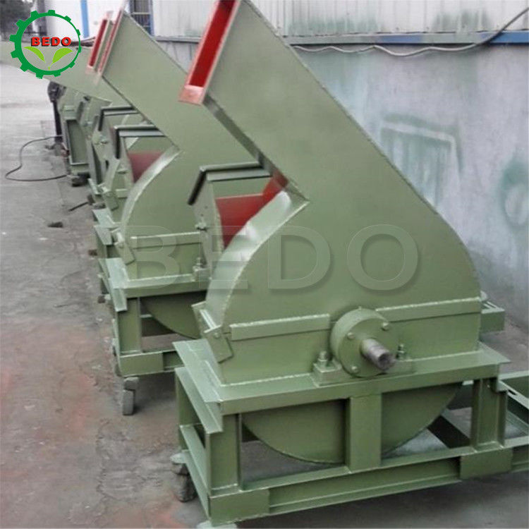 2–3 t/h Scheiben-Holzhacker-Maschine, individuelle Farb-Astbaum-Schredder, kompaktes Design