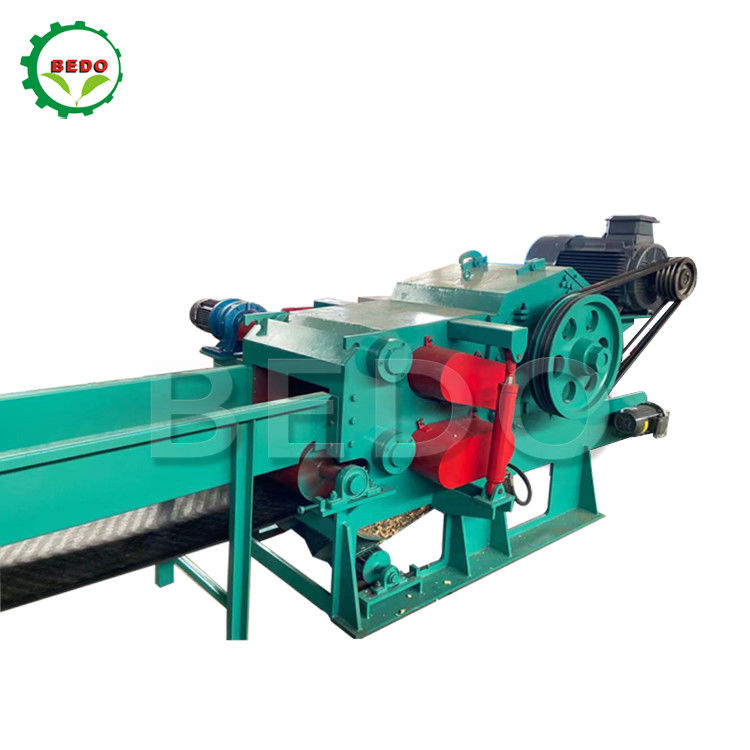 Elektrische 380V-Bamboo-Holzsplittermachine 8-10T/h Industrie-Trommel-Typ-Putscher
