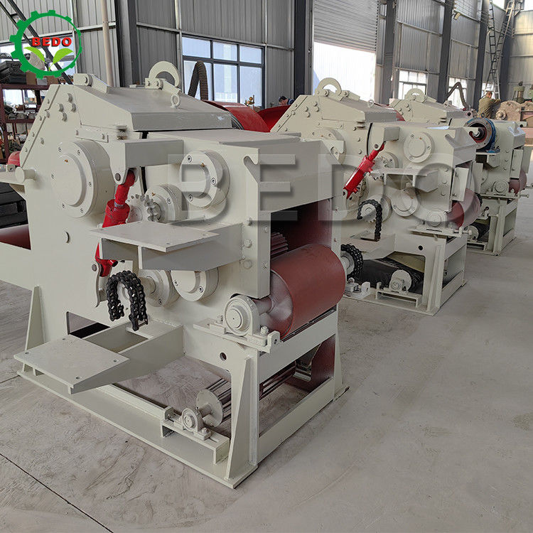 590 U/min, 3–5 t/h Trommel-Holzhackmaschine, ein Jahr Garantie, Forsthacker