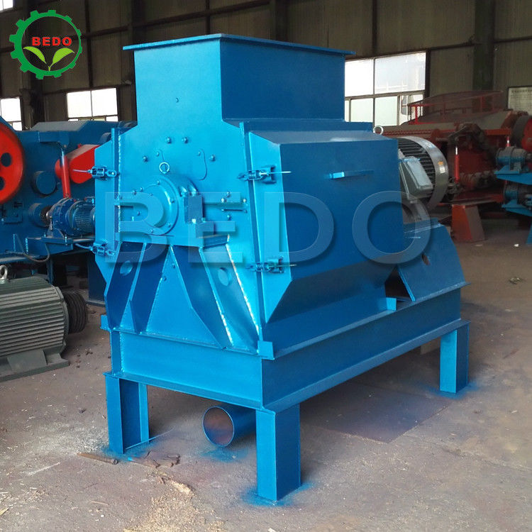 90KW Wood Pulverizer Machine 2-4T/H Capacity with Dust Collector