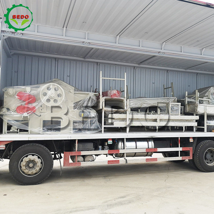 Palm EFB Leere Fruchtstücke Schredder Holzspalter Maschine Dieselmotor 110KW für Biomasse-Kraftwerk