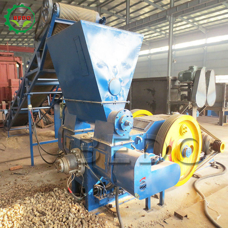 Industrial Biomass Briquette Machine 55kw Hydraulic Briquetting Machine