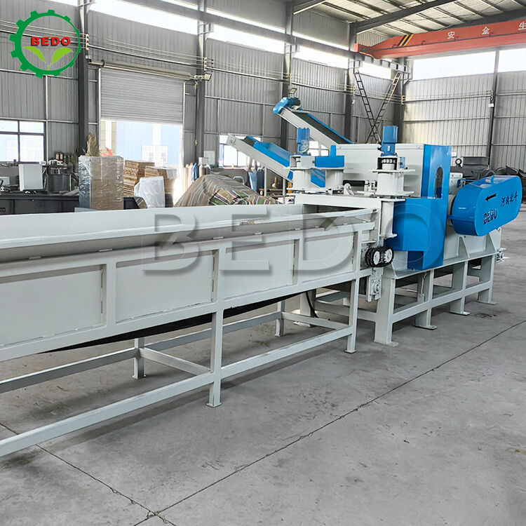 Hochkapazitätsmaschine für die Herstellung von Holzsaugestob aus Kohlenstoffstahl mit einer Leistung von 90 kW für die Verarbeitung von Biomasse