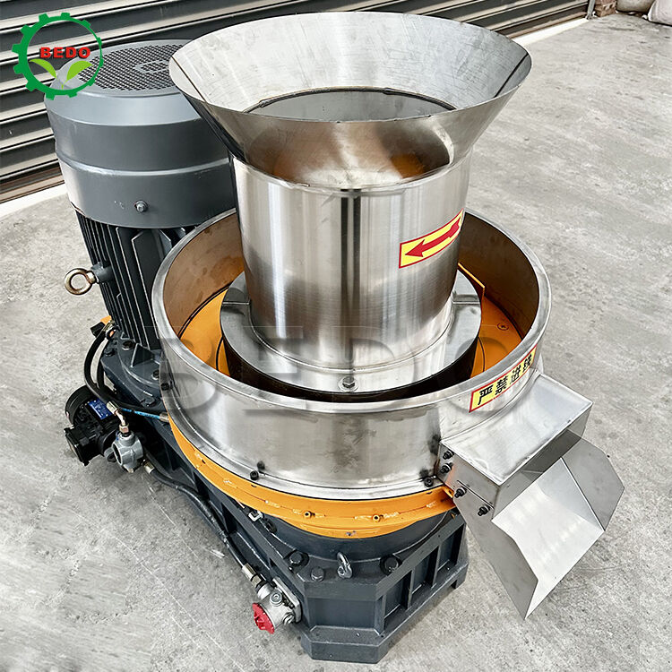 6-10mm Pelletdimension Holzpelletmaschine mit 90% Verbrennungseffizienz und 500kg/h Kapazität für die Biomasse-Pelletproduktion
