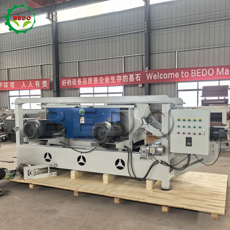 4kw Laufleistung Holzspäne-Maschine mit legiertem Stahlmesser und 400-500 Kg/Stunde Kapazität
