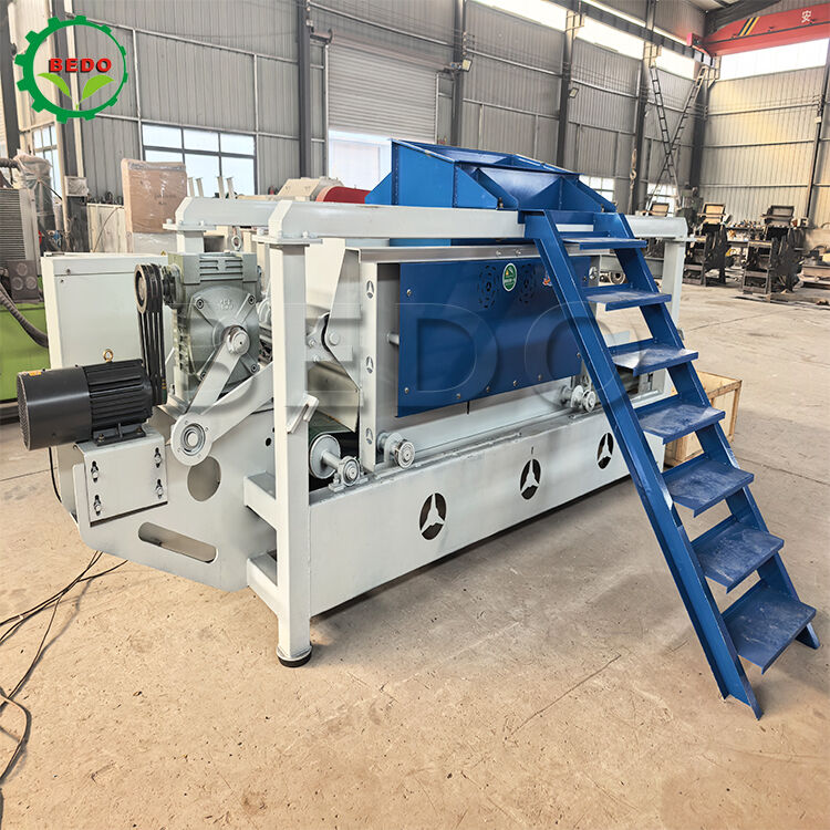 7,5 kW Holzspänemaschine, 125 mm Walze, 400 kg/h Kapazität, effiziente Holzverarbeitungsausrüstung