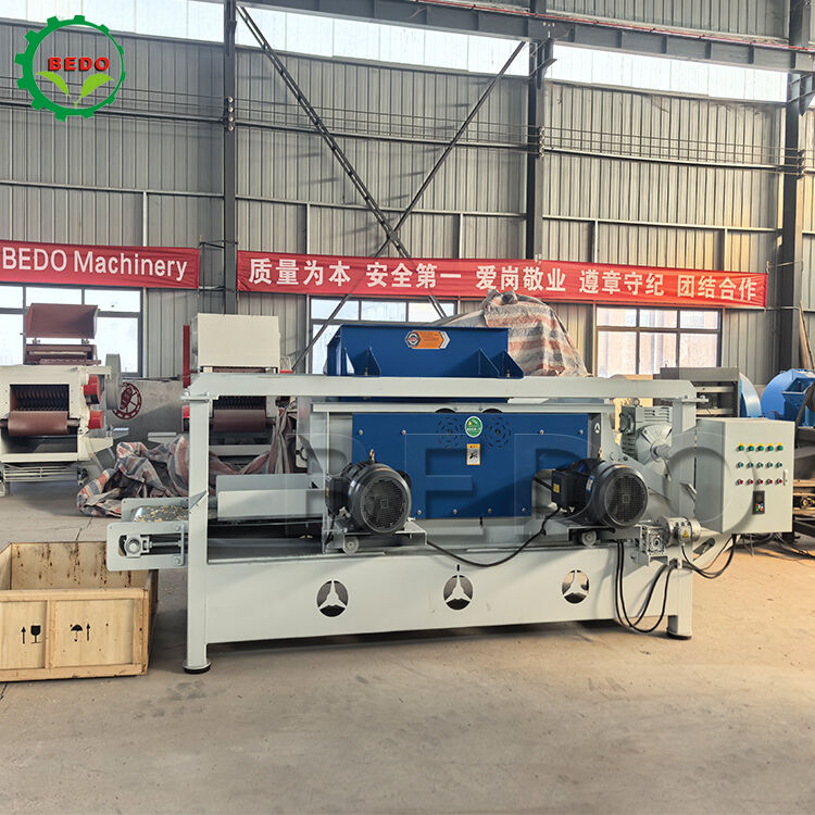 Dauerhafte 125 mm Walzlegierung Stahlblatt Holzspindelmaschine Tierbettenproduktionsanlage