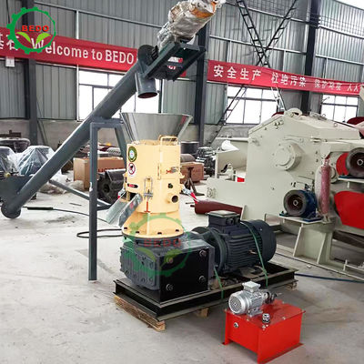 Maschine zur Herstellung von Holzpellets mit einer Masse von 450 kg