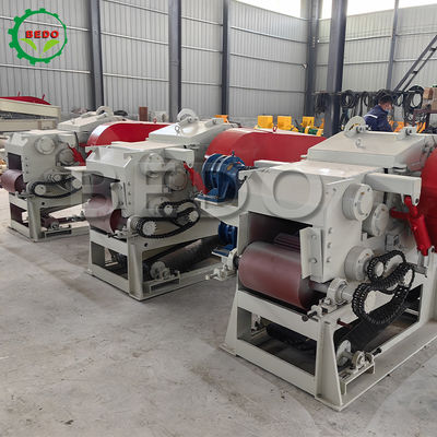 590 U/min, 3–5 t/h Trommel-Holzhackmaschine, ein Jahr Garantie, Forsthacker