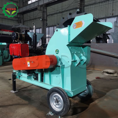 Mobiler Dieselmotor Industrieholzhammermühle mit Drehgeschwindigkeit 2580 r/min