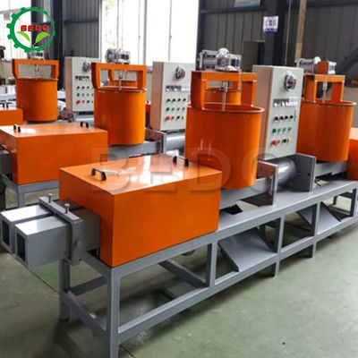 380V automatische Holzspannen Sägemasche Palettenblockmachmaschine CE-Zulassung