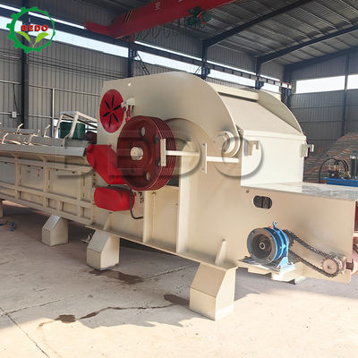 160KW Schwerlastkettenzufuhrtrommel Trümmer Trümmerholzbrucher Kraftwerk mit Holzbrucher
