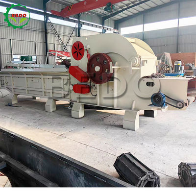 Schließliche Holzsplitter Größe 25-35mm Industrieholzbrüchmaschine mit Max Holz Durchmesser 300mm