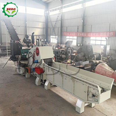 Anpassungsfähiger hydraulischer Motor-Zufuhrförderer Holzsplittermaschine CE-zertifizierte industrielle Trommel-Schredder