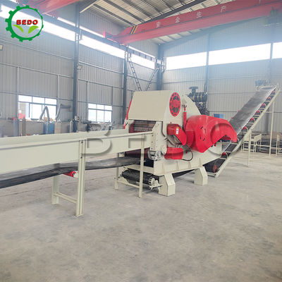 2pcs Blade Selbstversorgung Hydraulische Holzspalter Maschine Glatte Operation Trommel Typ Shredder