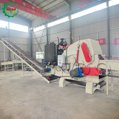 Dieselmotorgetriebene Holzspalterin mit 235 PS Hauptleistung und CE-Zertifikat