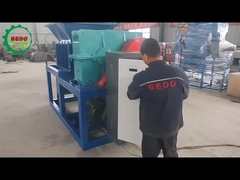 Twin Shaft Paletten Reifen Farbe Eimer Shredder mit Legierung Stahl Klinge