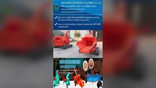 Industrielle Diesel-Holzzerkleinerungsmaschine für die Produktion von Holzspänen und Biomassebrennstoffen