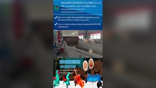 Holzbrecher 1000 mm Trommeldurchmesser, einstellbare Spangröße 15–45 mm zu verkaufen